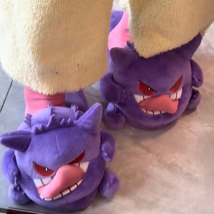 Gengar Pokémon Slippers 💜